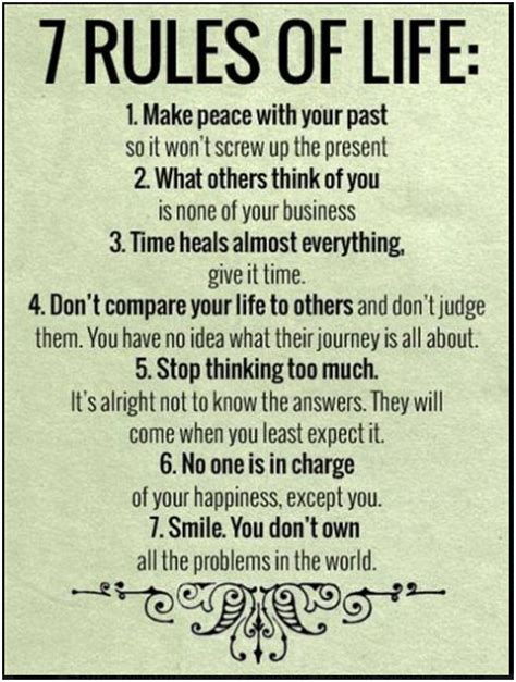 Welcome To Boma Peters Blog 7 Simple Rules Of Life