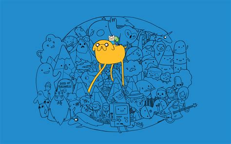 Download Cartoon Work Wallpaper Adventure Time By Kimberlya