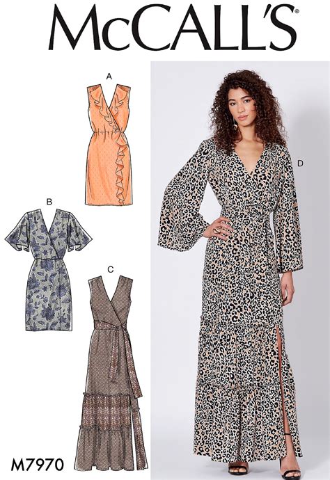 Sewing Pattern Womens Easy Dress Pattern Loose Fit Dress Etsy Canada