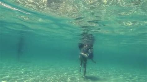 Girls Thong Play Underwater — Stock Video © Alexnako 221403804
