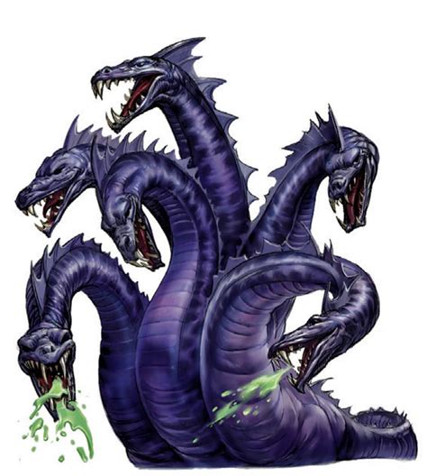 Hydra Mordant Hydra Monstros Gregos Criaturas De Fantasia Arte De