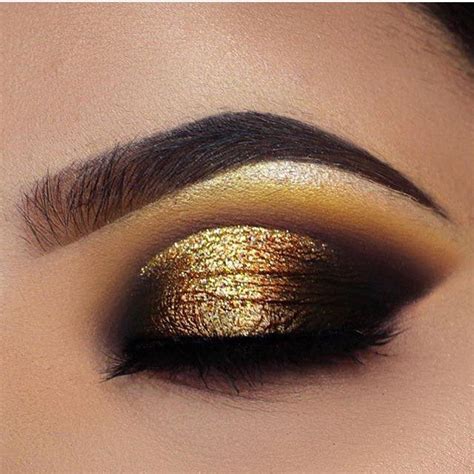 Gold Eye Makeup Dramatic Eye Makeup Cut Crease Makeup Dramatic Eyes