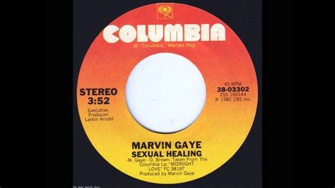 marvin gaye「sexual healing」7inch br