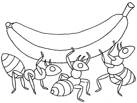 You can download, print and use with your child. Ant Coloring Pages For Kids at GetColorings.com | Free ...