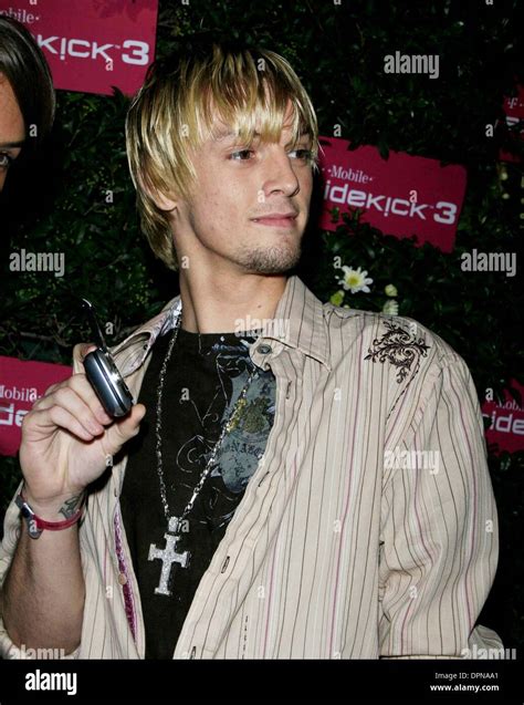 June 20 2006 Hollywood California Usa Aaron Carter T Mobile Sidekick 3 Launch Party