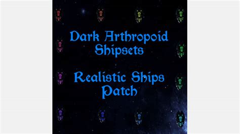 Cp Dark Arthropoid Shipsets Realistic Ships Mod Stellaris Mod