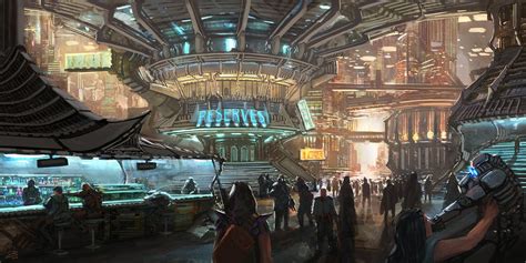 The Outskirts By Whatzitoya On Deviantart Sci Fi City Futuristic Art