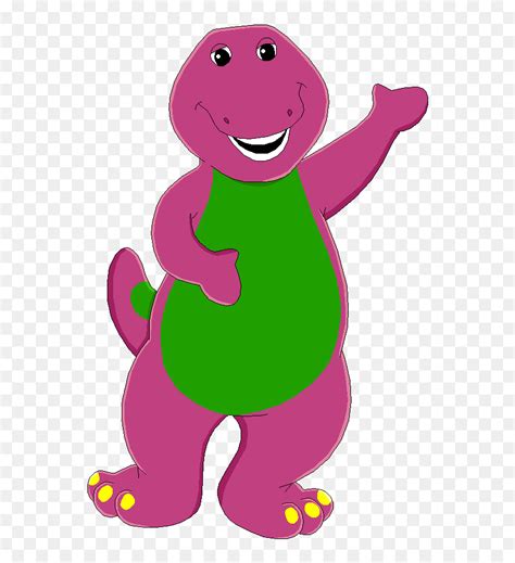Barney Clip Dinosaur Stock Draw Barney The Dinosaur Hd Png Download