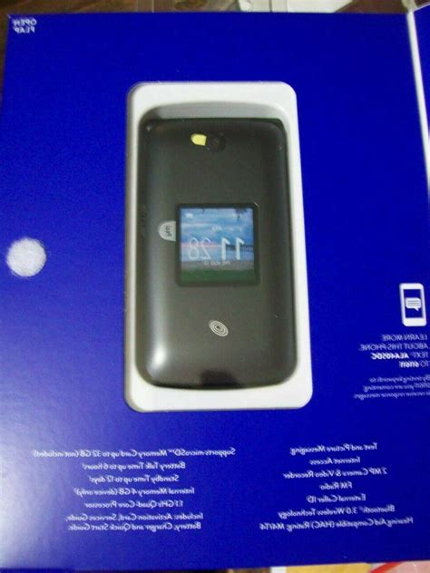 Tracfone Alcatel Myflip 4g My Flip Phone A405