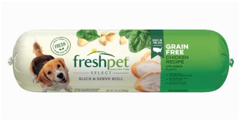 Freshpet® Select Grain Free Chicken Recipe Slice And Serve Roll Dog Food