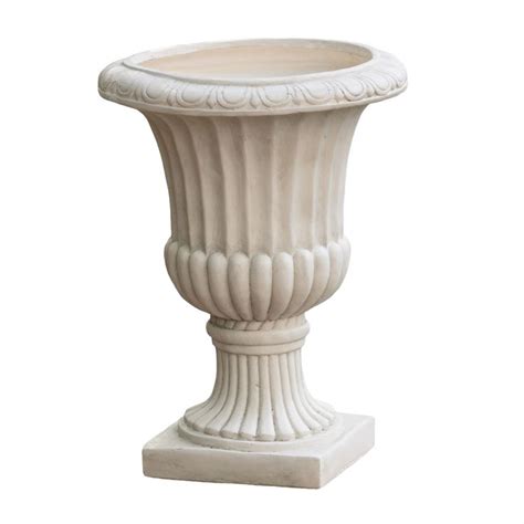 Antique White Italian 26 Urn Planter Patio Urns Patio