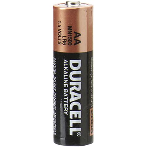 Duracell 15v Aa Coppertop Alkaline Batteries 4 Pack Mn1500b4