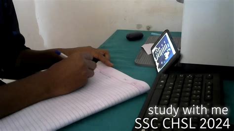 Study With Me SSC CHSL 2024 YouTube