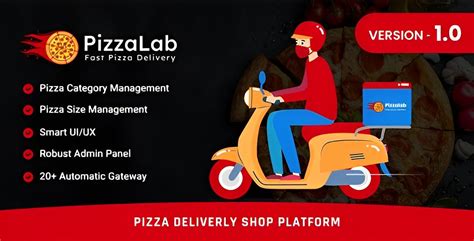 Pizzalab Pizza Delivery Shop Php Platform Php Script Bliter Gpl