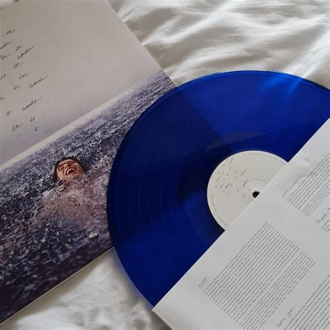 Shawn Mendes Wonder Limited Blue Vinyl W Foldout Poster Preloved