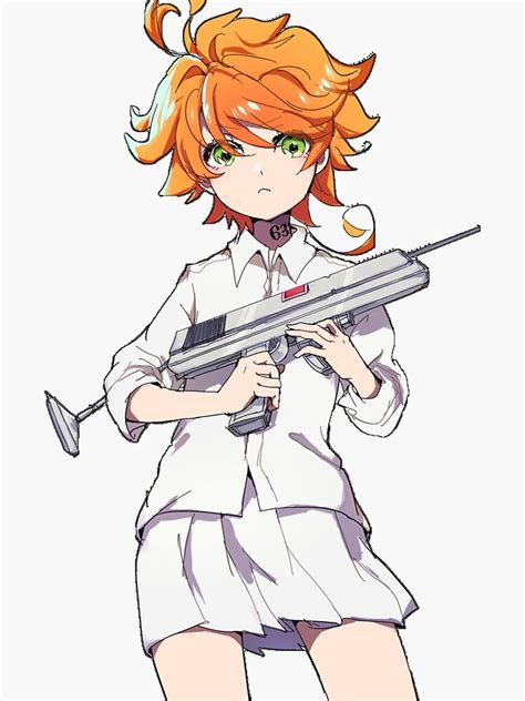 Feel free to share with your friends and family. "The Promised Neverland - Emma" Sticker by QUENTINR ...
