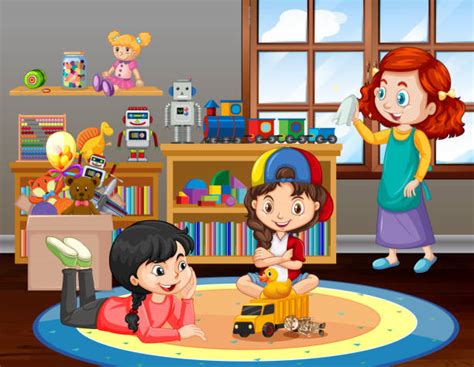 Kids Clean Room Illustrations Royalty Free Vector Graphics And Clip Art