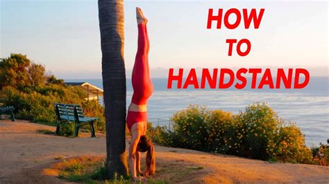 How To Do A Handstand With Proper Technique Youtube