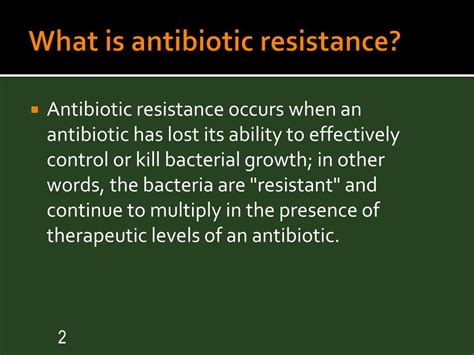 PPT Mechanisms Of Antibiotic Resistance PowerPoint Presentation Free Download ID