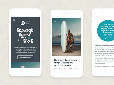 Sewage Free Seas By Andrew Couldwell On Dribbble