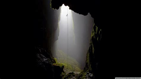 Download Descending Into Deep Cave Wallpaper 1920x1080 Wallpoper 436053
