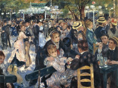 Bal Du Moulin De La Galette By Pierre Auguste Renoir Facts And History