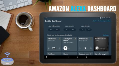 Amazon Alexa Dashboard Auf Fire Tablet Nutzbar Smart Home Dashboard