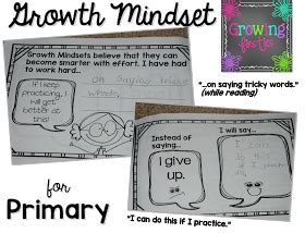Growth Mindset | Growth mindset activities, Growth mindset, Teaching growth mindset