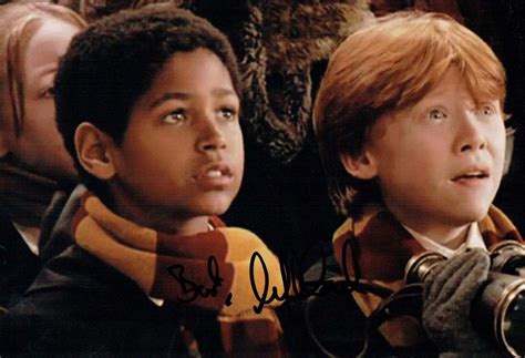 Alfred Enoch Dean Thomas Signed Autograph Harry Potter 12x8 Photo 1 Aftal Coa Ebay