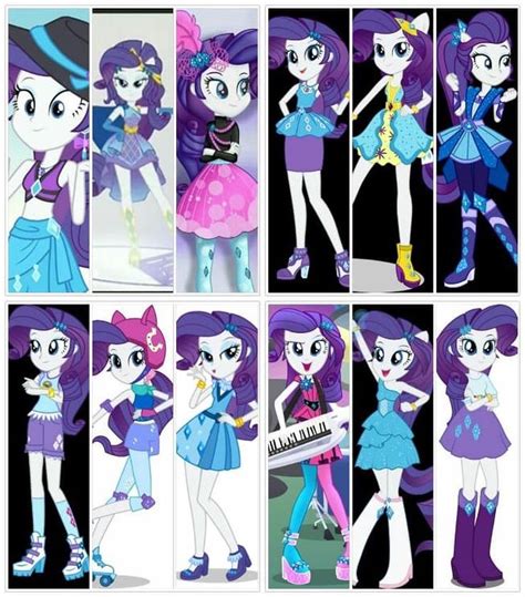 Which Outfit Of Rarity Do You Like The Most Rarity Equestriagirls