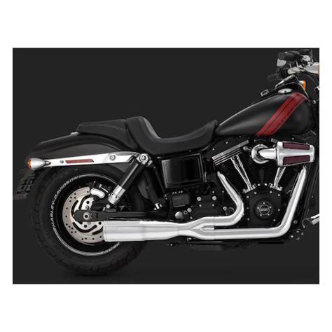 Unmatched horsepower and torque gains, one of the most powerful softail systems on the market. Vance & Hines Hi-Output 2-Into-1 Short Exhaust For Harley ...