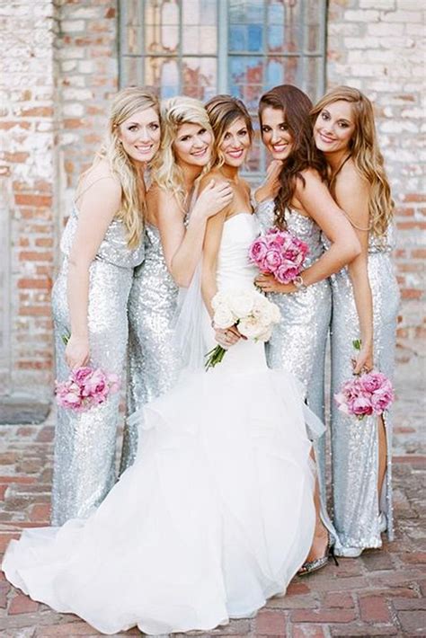 15 Sequin Bridesmaid Dresses That Youll Like Wedding Dresses Guide