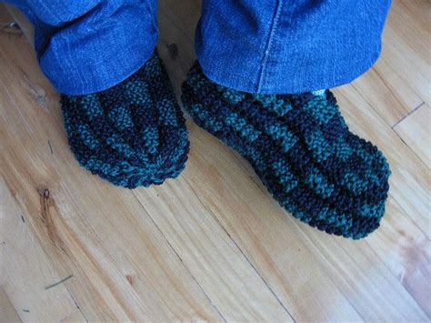 Phentex Slippers Flickr Photo Sharing Knitted Slippers Pattern