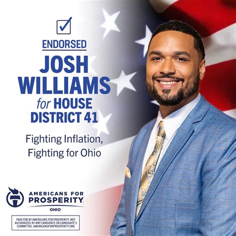 Vote Josh Williams For State Representative Buckeye Blueprint