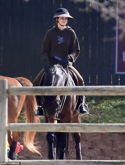 Kendall Jenner Plays Equestrian As She Jumps In The Saddle For