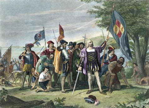 Posterazzi Columbus San Salvador 1492 The Landing Of Christopher