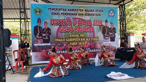 FESTIVAL LOMBA SENI SISWA NASIONAL KOLAKA UTARA YouTube