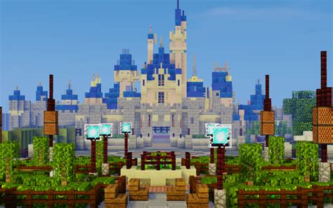 Hong Kong Disneyland Resort Minecraft Map