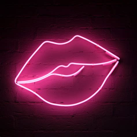 Related image | Lip wallpaper, Pastel pink aesthetic, Neon lips