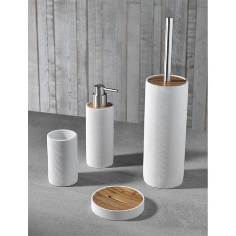Zccz bathroom accessory sets, 4 pieces bathroom accessories complete set vanity countertop accessory set with marble look, includes lotion dispenser soap pump, tumbler, toothbrush. Earle 4-Piece Bathroom Accessory Set in 2020 | Bathroom ...