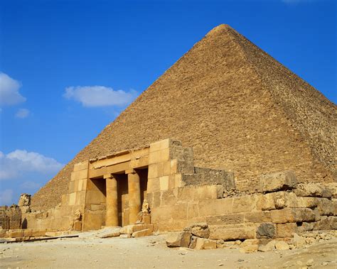 Entrance To The Great Pyramid