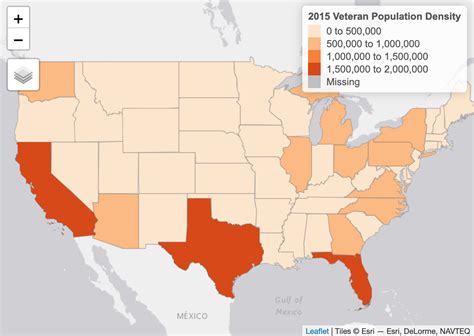 Visualizing Veteran Population Jacky Lam