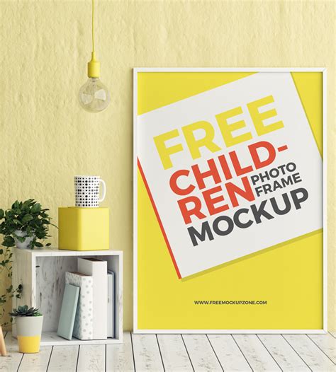Sold and shipped by americanflat. Free Kids Room Photo Frame Mockup PSD Template | Dribbble ...
