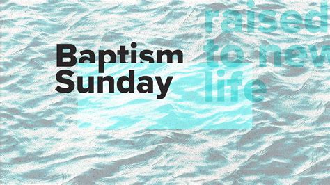 Baptism Sunday — Gateway Franklin