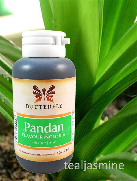 Pandan Flavoring Extract By Butterfly 2 Oz 60 Ml Etsy