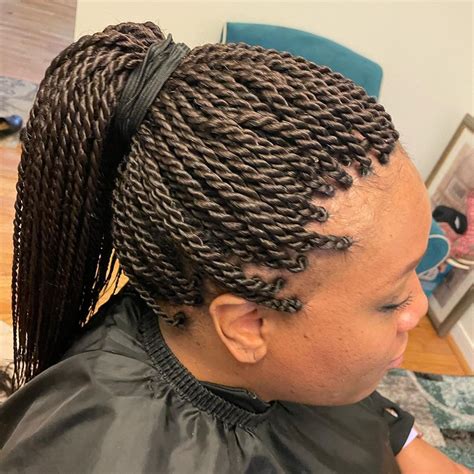 Senegalese Twists Are A Stunning But Simple Style To Wear The Hairstyles Contains Two Strands