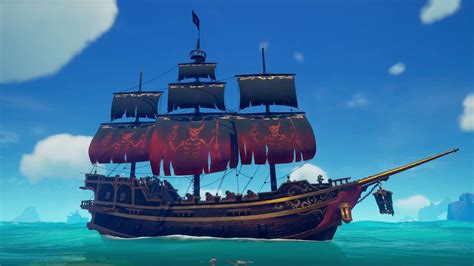 Sea Of Thieves Dark Warsmith Ship Set Youtube