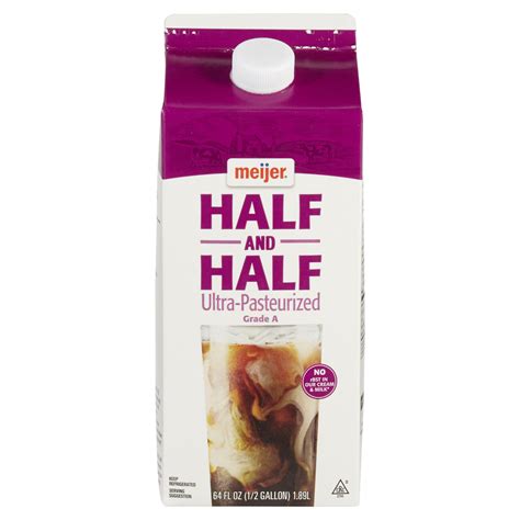 Meijer Original Half And Half Cream 64 Fl Oz Half And Half Meijer