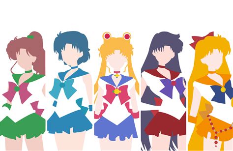 Sailor Scouts By Dragonfang42 On Deviantart