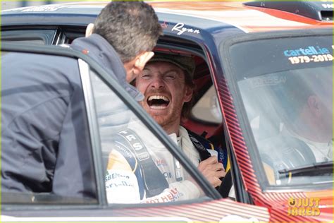 Photo Michael Fassbender Race Car Driving 07 Photo 4289488 Just Jared Entertainment News